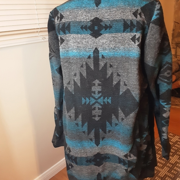 Fifteen Twenty  Shawl Sweater Jacket - Picture 3 of 5